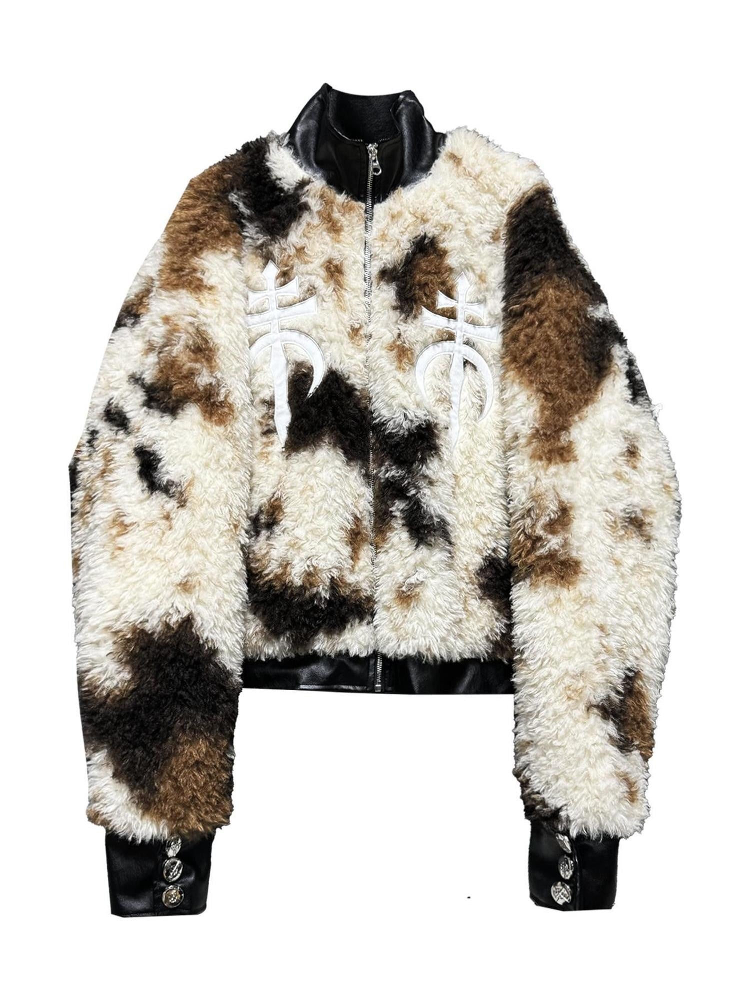 DETW onLine Tri Floral Burnt Applique Embroidered Punk Women&