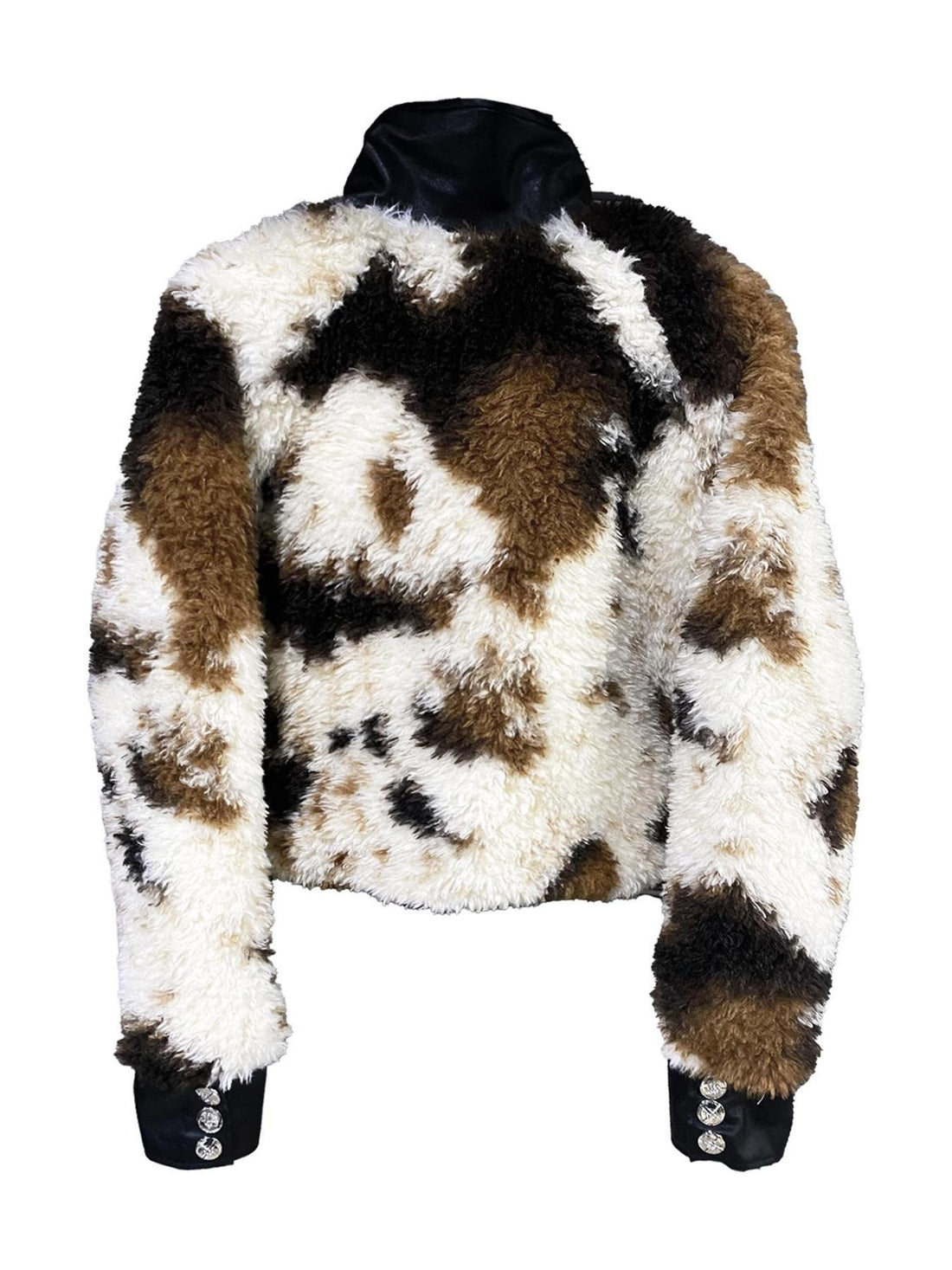DETW onLine Tri Floral Burnt Applique Embroidered Punk Women&