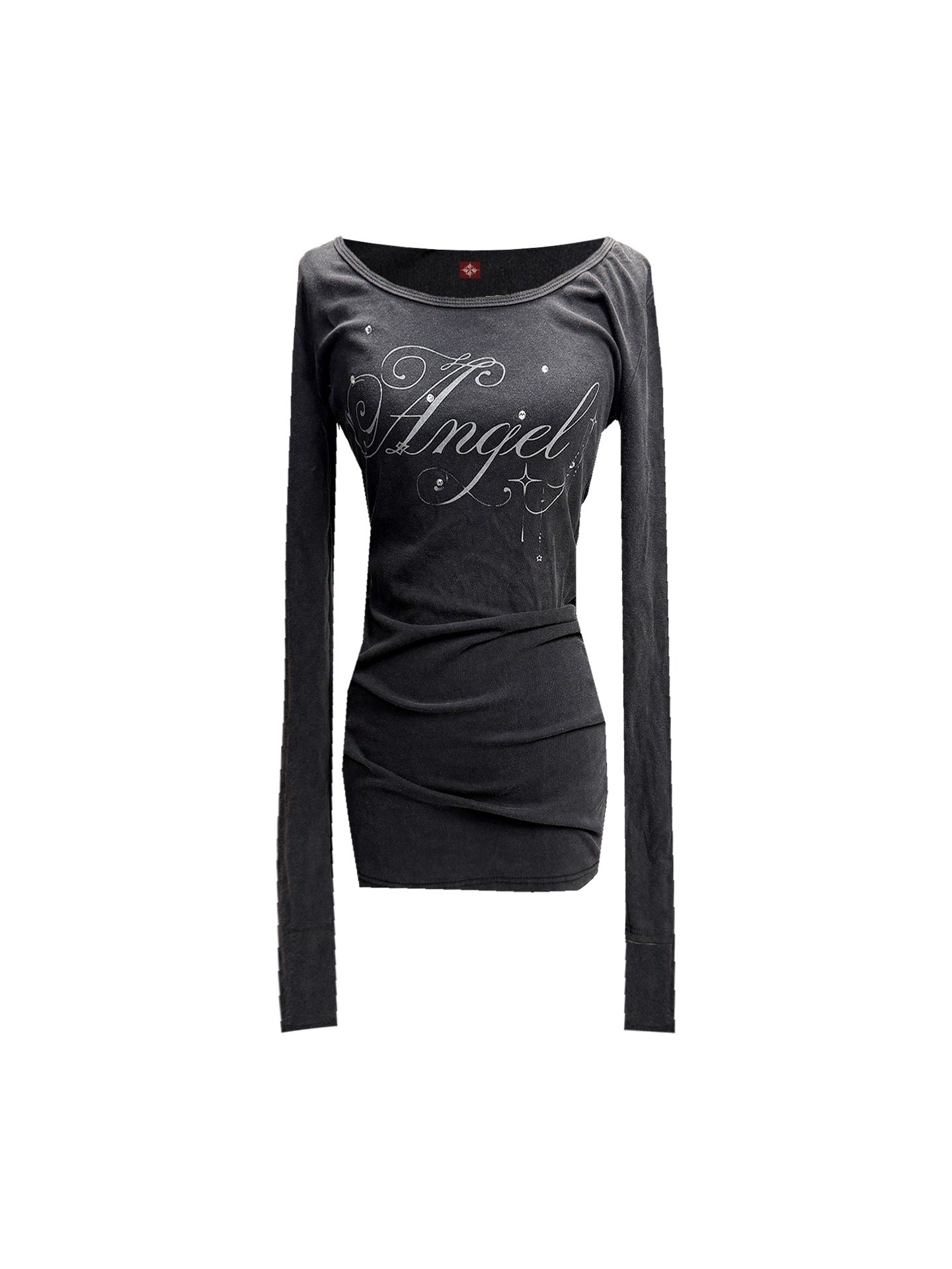 DETW_onLine_Washed_Black_Rhinestone_Wing_U_Neck_Cinched_Waist_Women&