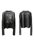 DETW_onLine_Washed_Black_Studded_Slogan_Print_Women&