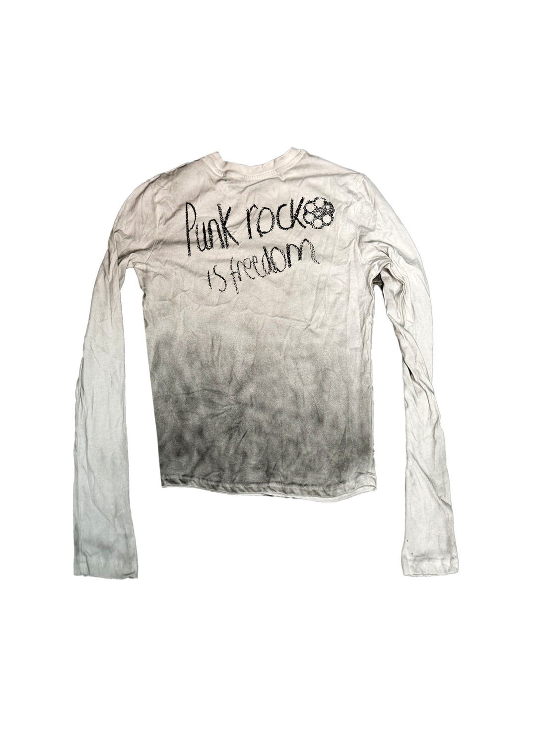 DETW onLine Washed Distressed Double Gun Print Women&