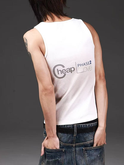 DETW onLine Washed Distressed Studded Two Tone Print Women&