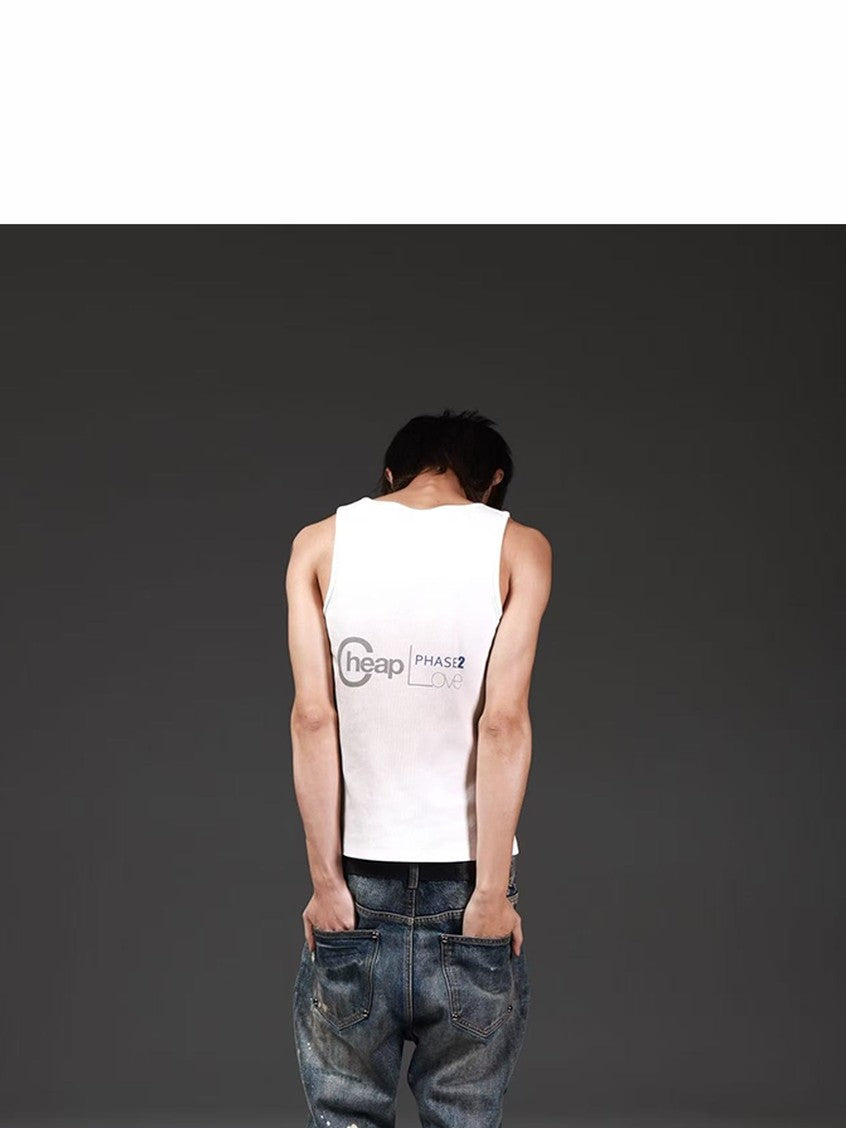 DETW onLine Washed Distressed Studded Two Tone Print Women&