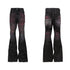DETW online Jeans mit „Blood Claw“-Waschung, Used-Look und Nieten, ausgestellt