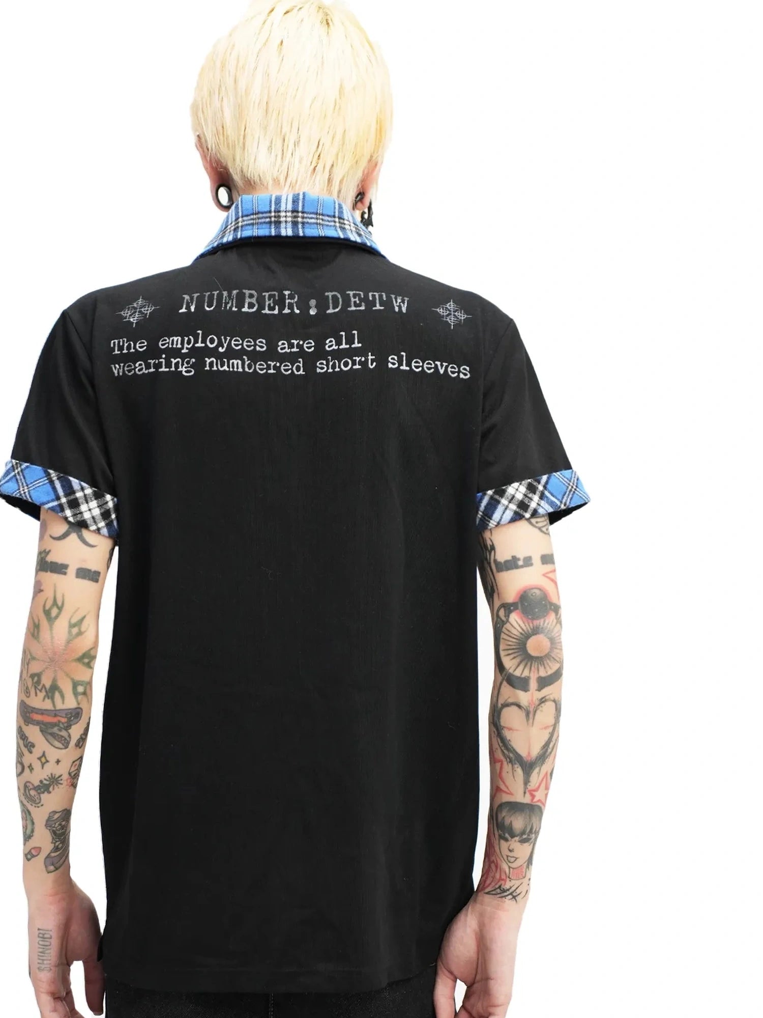 DETW online Dark Desire Collar Polo Shirt
