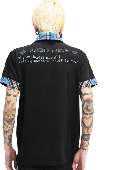 DETW online Dark Desire Collar Polo Shirt