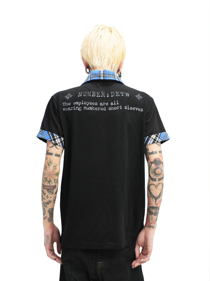 DETW online Dark Desire Collar Polo Shirt