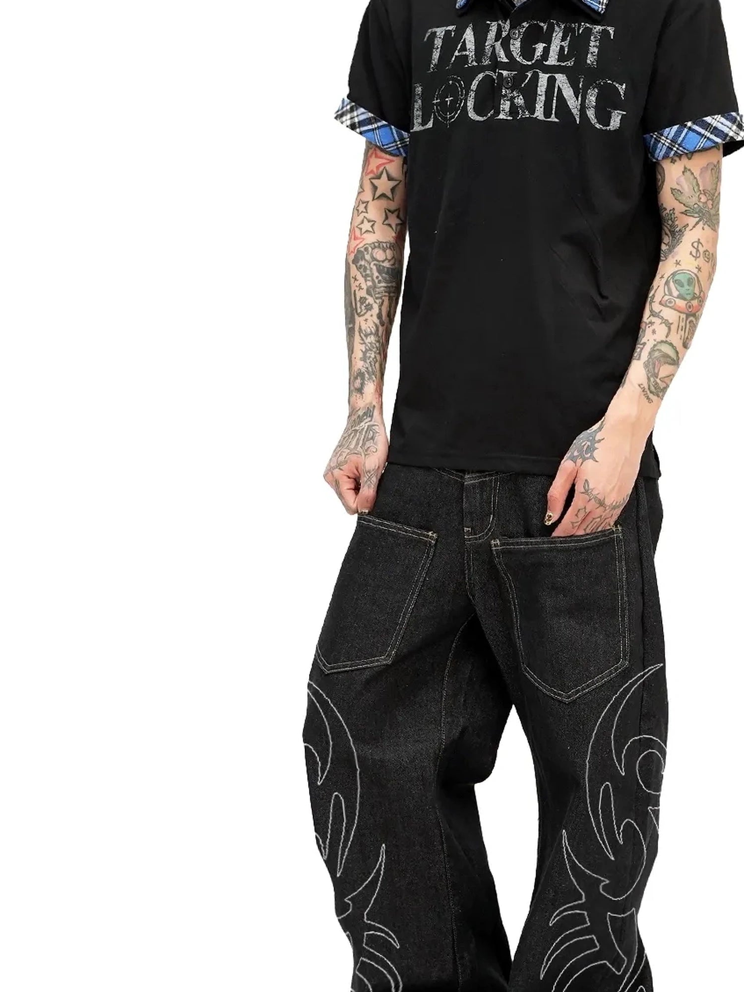 DETW online Dark Desire Collar Polo Shirt