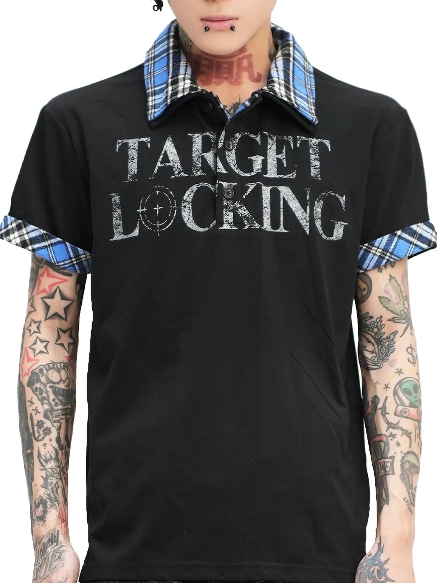 DETW online Dark Desire Collar Polo Shirt