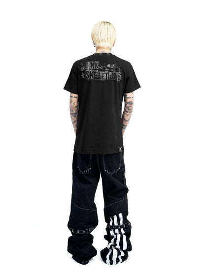 DETW online Dark Metal Trimmed Slim Fit Tee