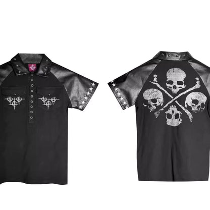 DETW_online_Dark_Skeleton_Studs_Embroidered_Slim_Fit_Tee_MISSTT