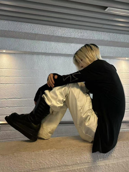 DETW online Dark Tailored V-neck Long Sleeve