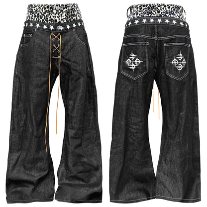 DETW_online_Double_Waist_Leopard_Print_Stacked_Jeans_MISSTT
