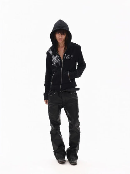 DETW online Guitar Silver Foil Dark Metallic Distressed Women&