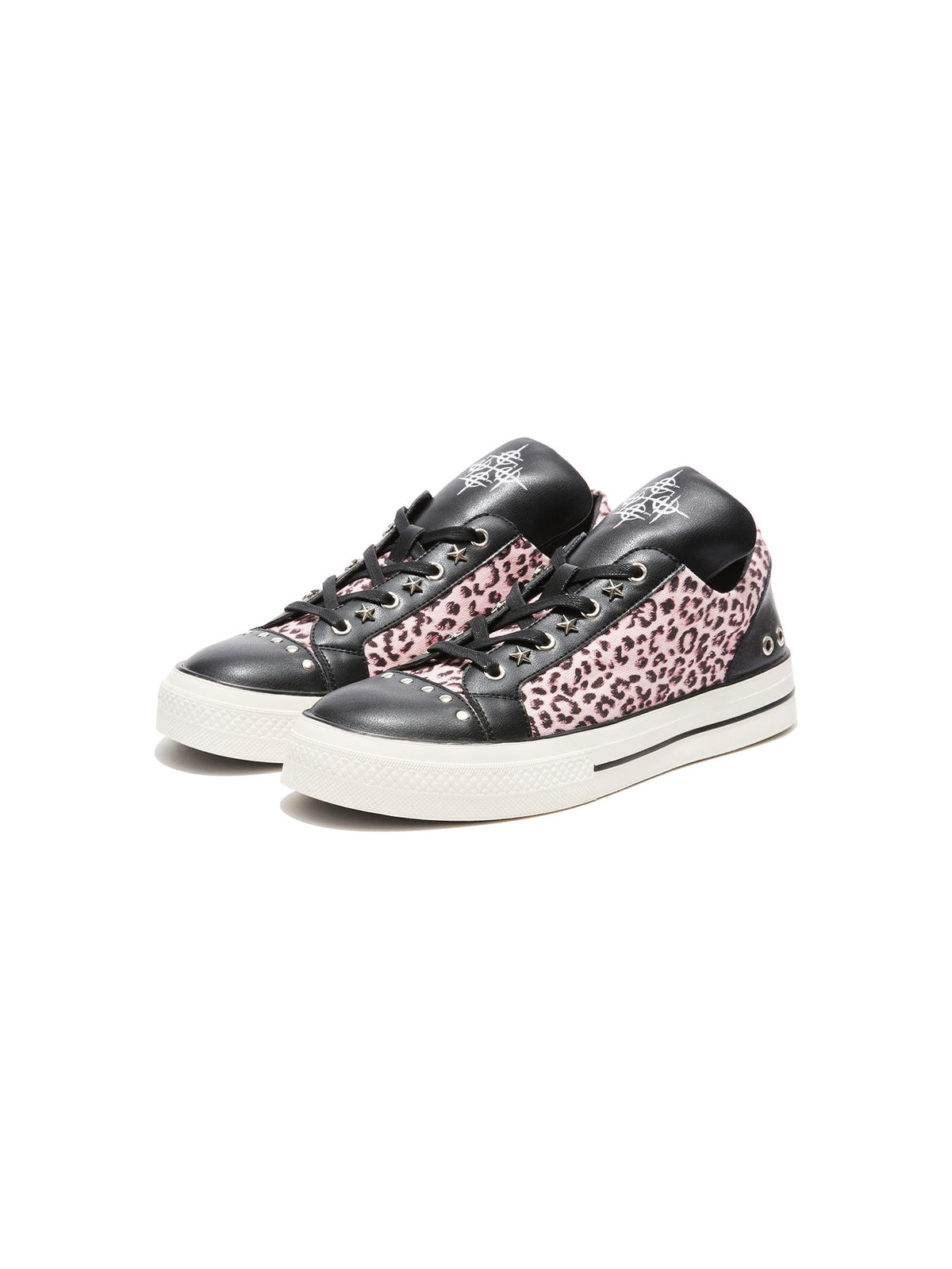 DETW online Leopard Print Studded Oversized Tongue Women&
