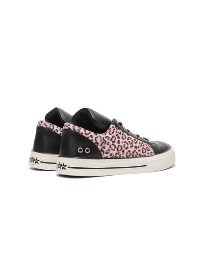 DETW online Leopard Print Studded Oversized Tongue Women&