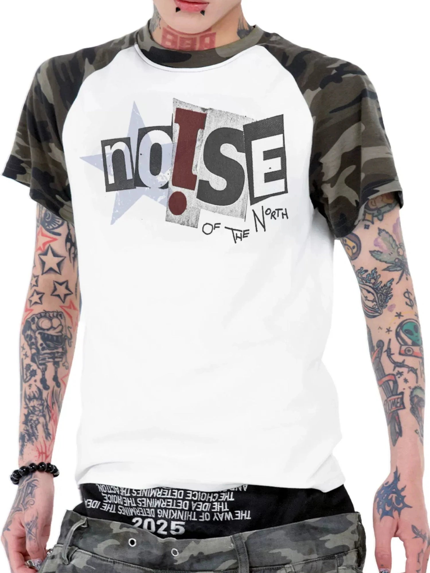DETW online Noise Camouflage Raglan Tee