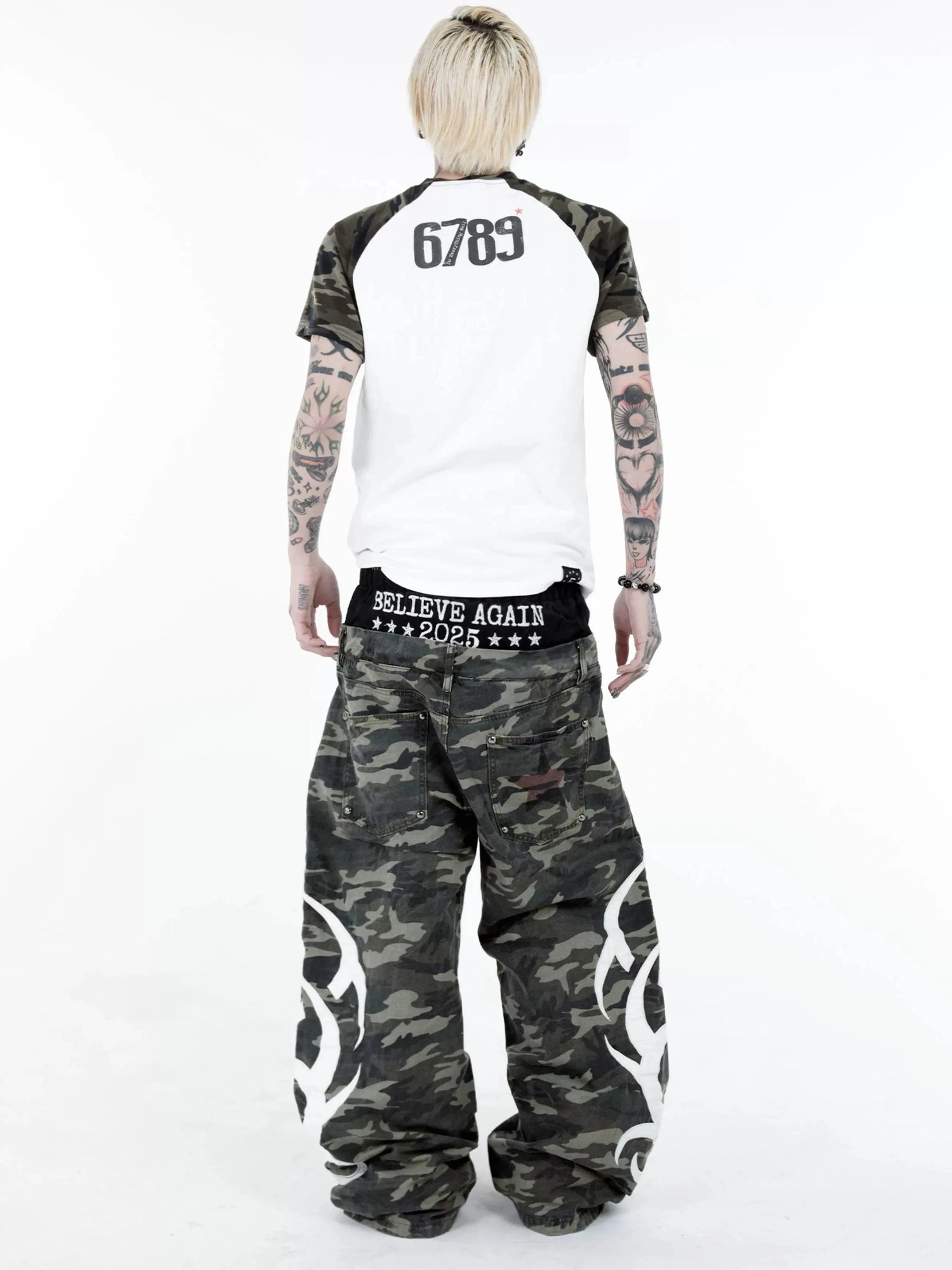 DETW online Noise Camouflage Raglan Tee