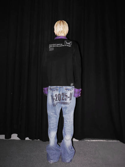 DETW online Patchwork Polo Shirt