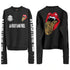 DETW online Punk Tongue Print Ribbed Sweatshirt