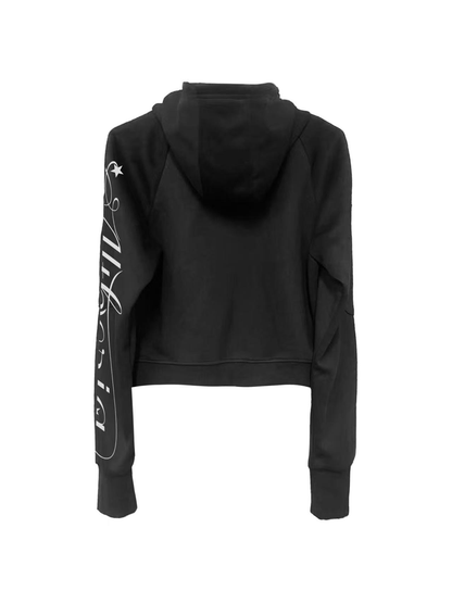 DETW online Punk Trimmed Hooded Zip Up