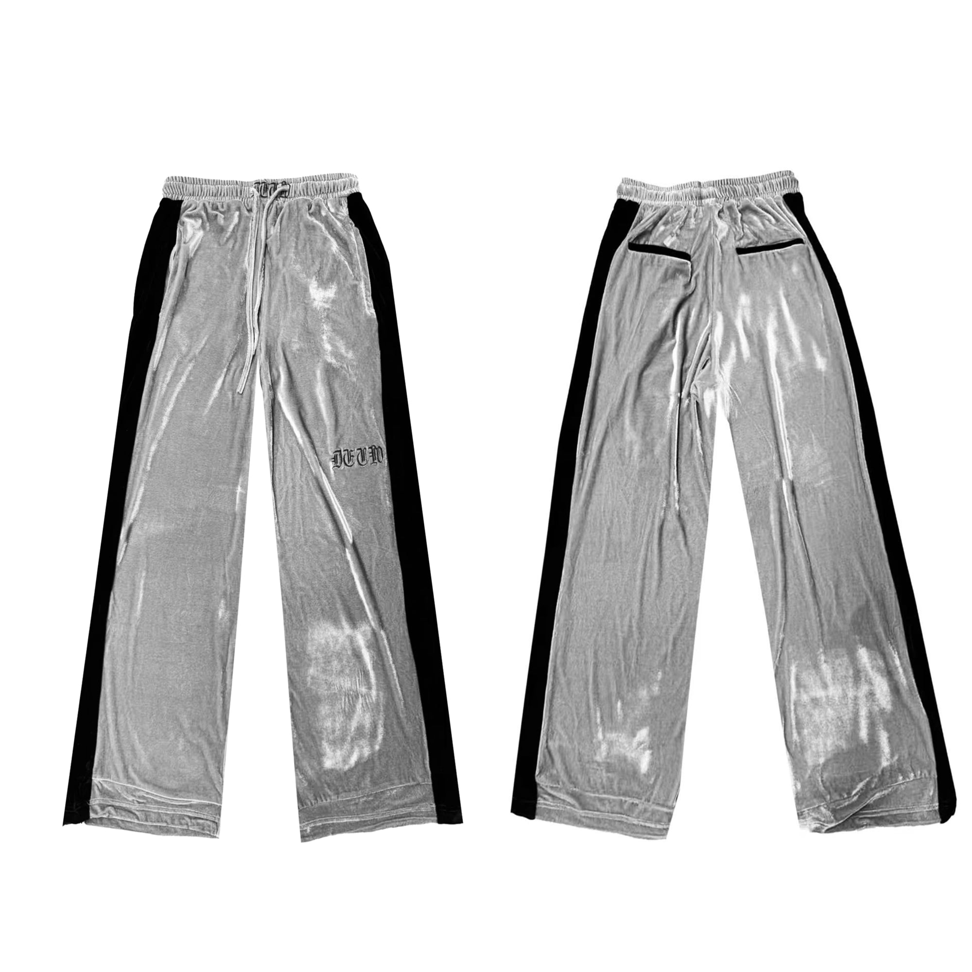 DETW_online_Silver_Velvet_Cargo_Sweatpants_MISSTT