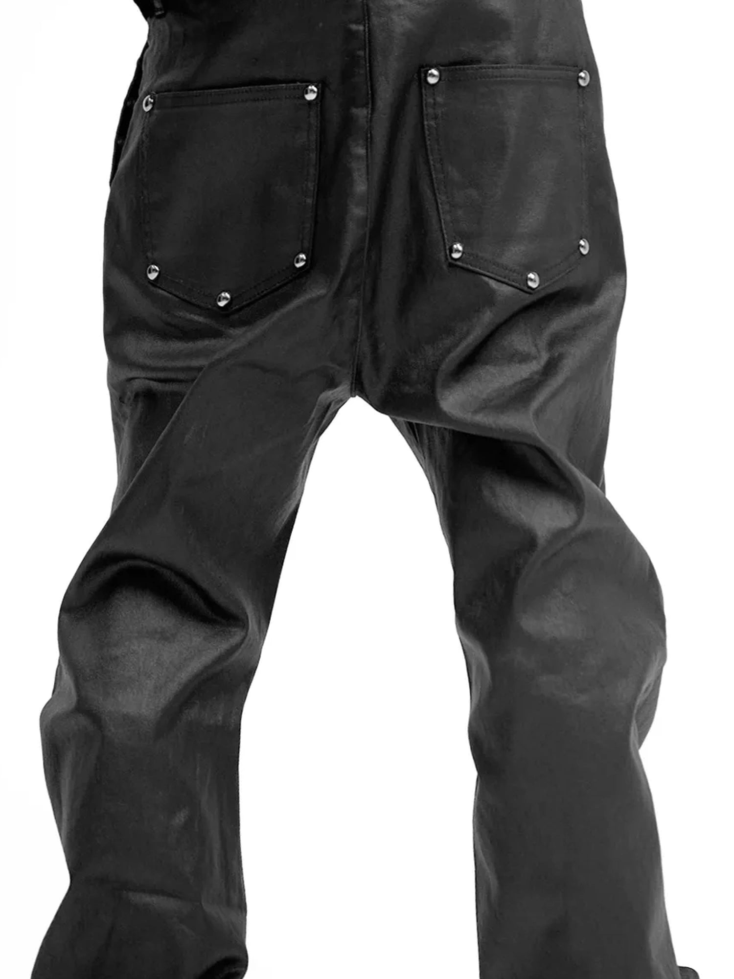 DETW online Vintage Black Coated Flared Jeans