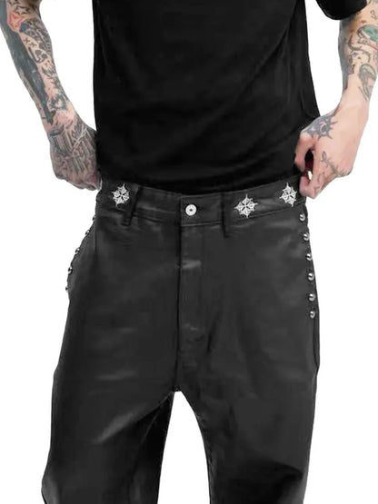 DETW online Vintage Black Coated Flared Jeans