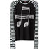 DETW online Vintage Dark Striped Slim Fit Long Sleeve