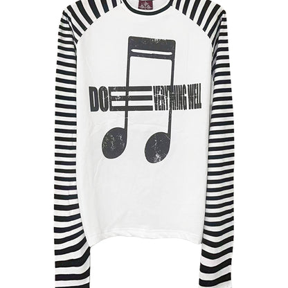 DETW online Vintage Dark Striped Slim Fit Long Sleeve