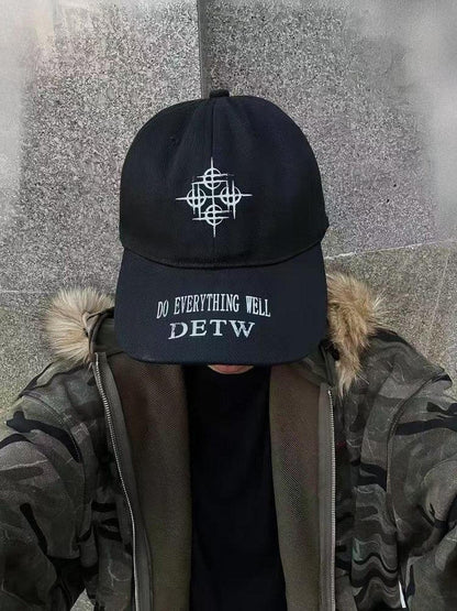DETW online Vintage Distressed 4k Print Baseball Cap