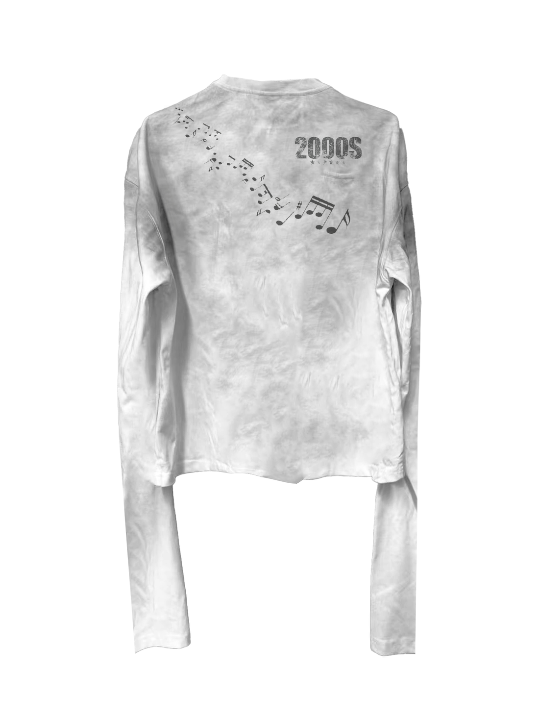 DETW online Vintage Wash Spray Dirt Guitar Print Tee