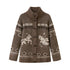 DIDDI_MODA_Bird_And_Pony_Motif_Loop_Yarn_Toggle_Button_Women&