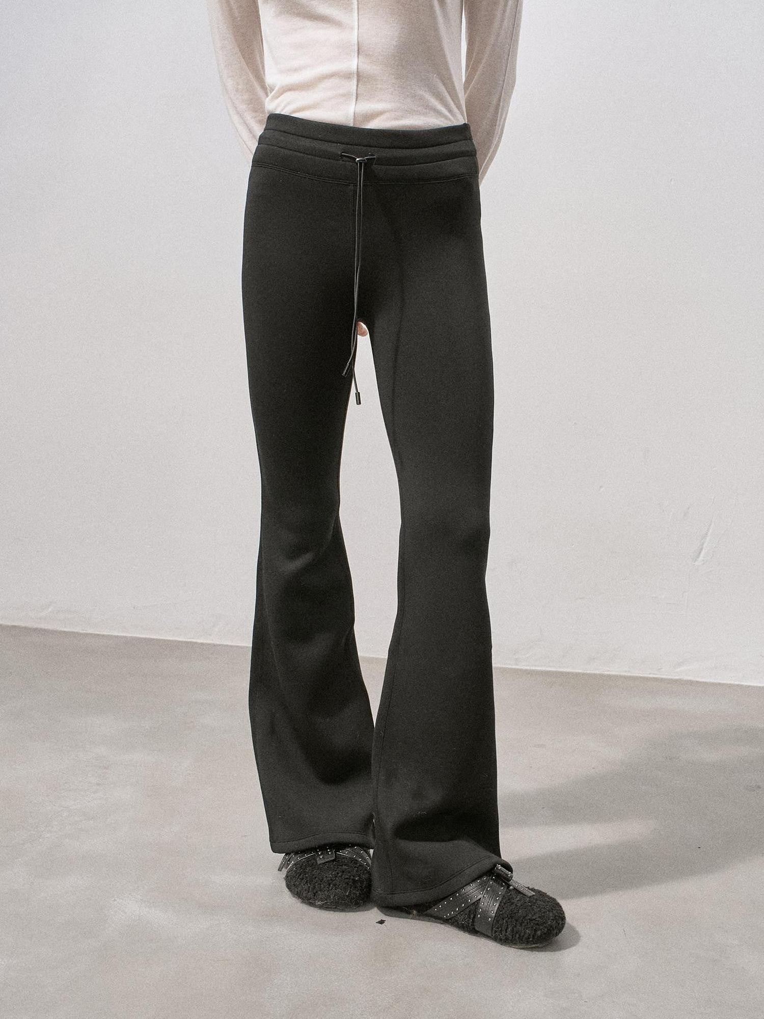 DIDDI MODA Black Sculpted Tailored Slim Cargo Women&