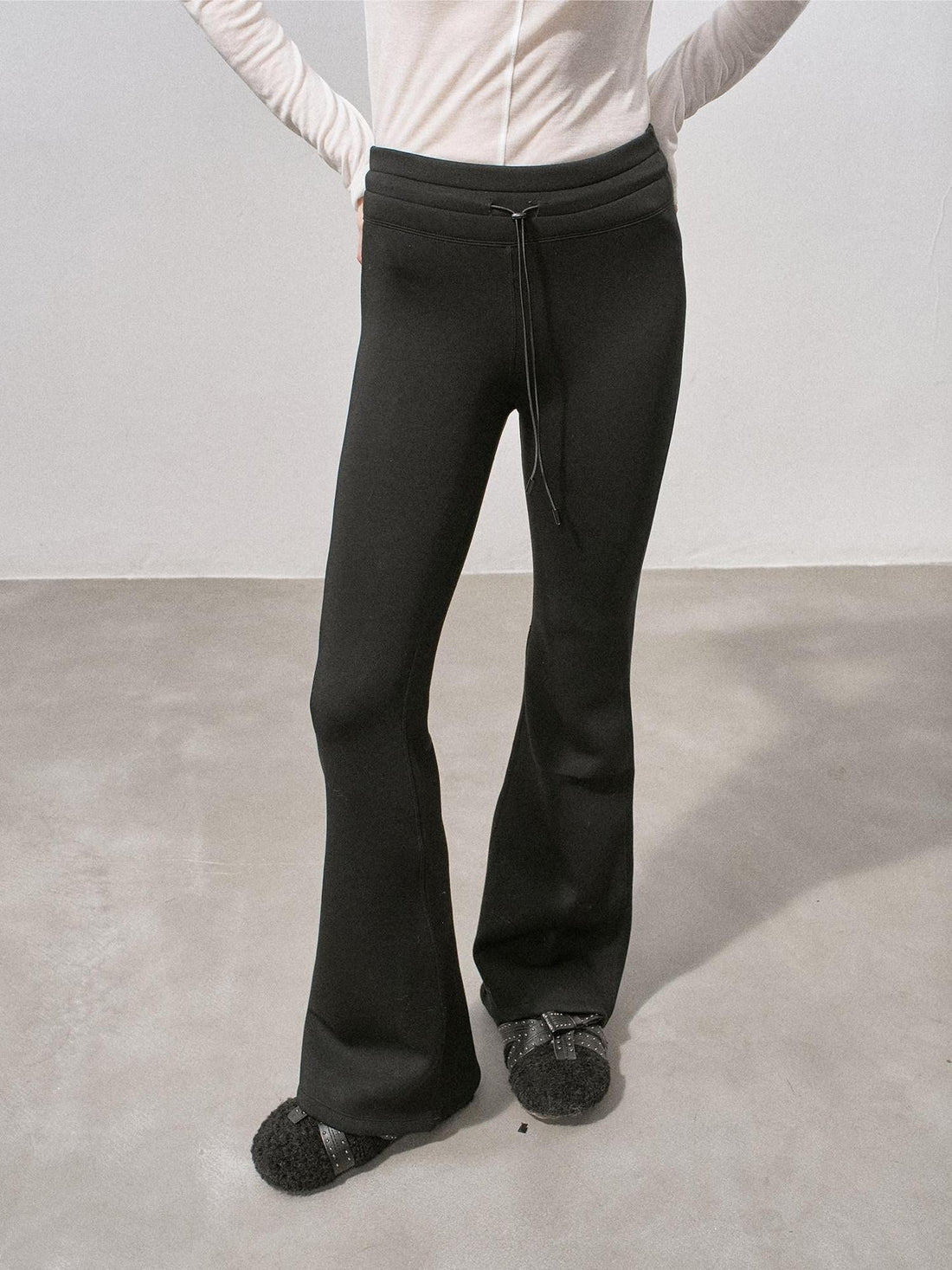 DIDDI MODA Black Sculpted Tailored Slim Cargo Women&