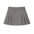 DIDDI_MODA_Black_White_Plaid_Minimalist_Bow_Women&