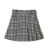 DIDDI_MODA_Black_White_Plaid_Minimalist_Bow_Women&