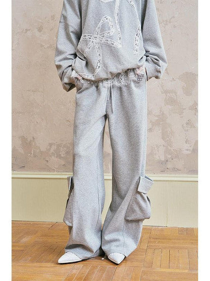DIDDI MODA Blue Mist Floral Heat Transfer Faux Rhinestone Women&
