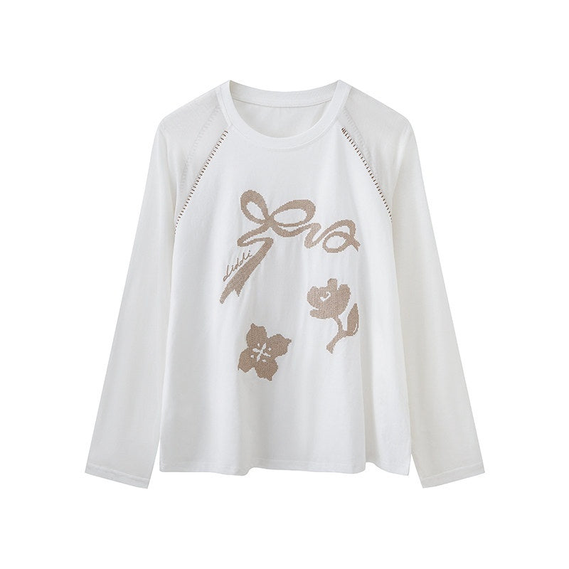 DIDDI_MODA_Bow_Floral_Faux_Cross_Stitch_Patchwork_Women&
