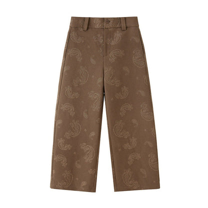 DIDDI_MODA_Brown_Green_Vintage_Embroidered_Botanical_Floral_Women&