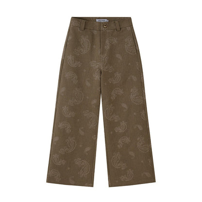DIDDI_MODA_Brown_Green_Vintage_Paisley_Embroidered_Women&