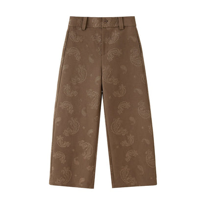 DIDDI_MODA_Brown_Green_Vintage_Paisley_Embroidered_Women&
