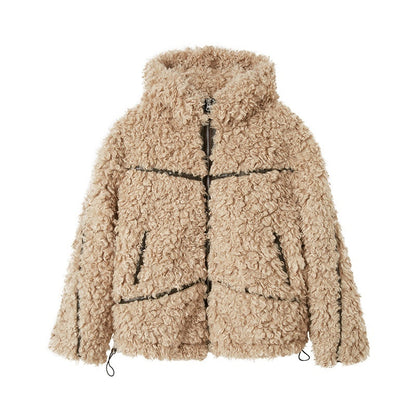 DIDDI_MODA_Bunny_Ear_Spliced_Stripe_Hooded_Layered_Bell_Sleeve_Women&