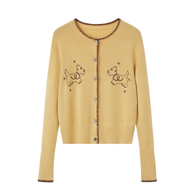 DIDDI_MODA_Buttoned_Notch_Collar_Straight_Midi_Women&