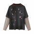 DIDDI_MODA_Cartoon_Patch_Print_Distressed_Faux_Layered_Women&