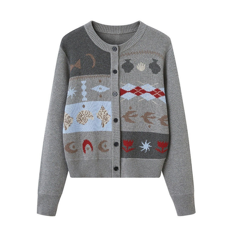 DIDDI_MODA_Cat_Apple_Fair_Isle_Letter_Pattern_Loose_Fit_Women&