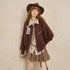 DIDDI_MODA_Cat_Badge_Washed_Zipper_Loose_Short_Drop_Shoulder_Women&