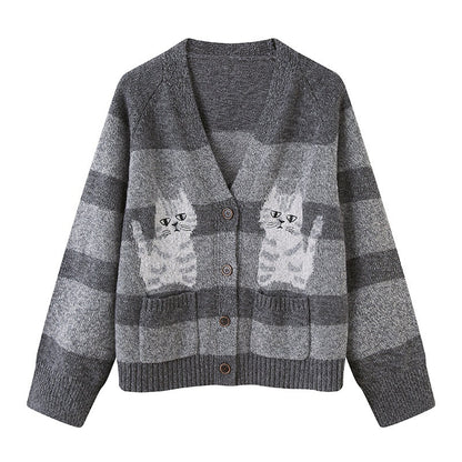 DIDDI_MODA_Cat_Print_Asymmetric_Shoulder_Open_Back_Women&