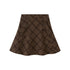 DIDDI_MODA_Checked_Panel_Aline_Flared_Mid_Waist_Women&