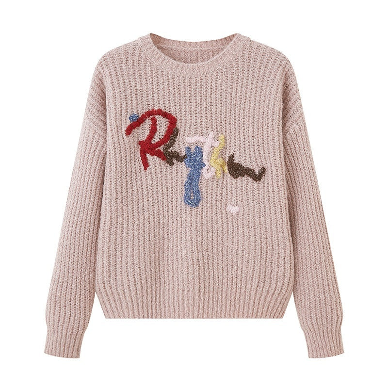 DIDDI_MODA_Cloud_Sleeves_Lettered_Oversized_Pullover_Women&